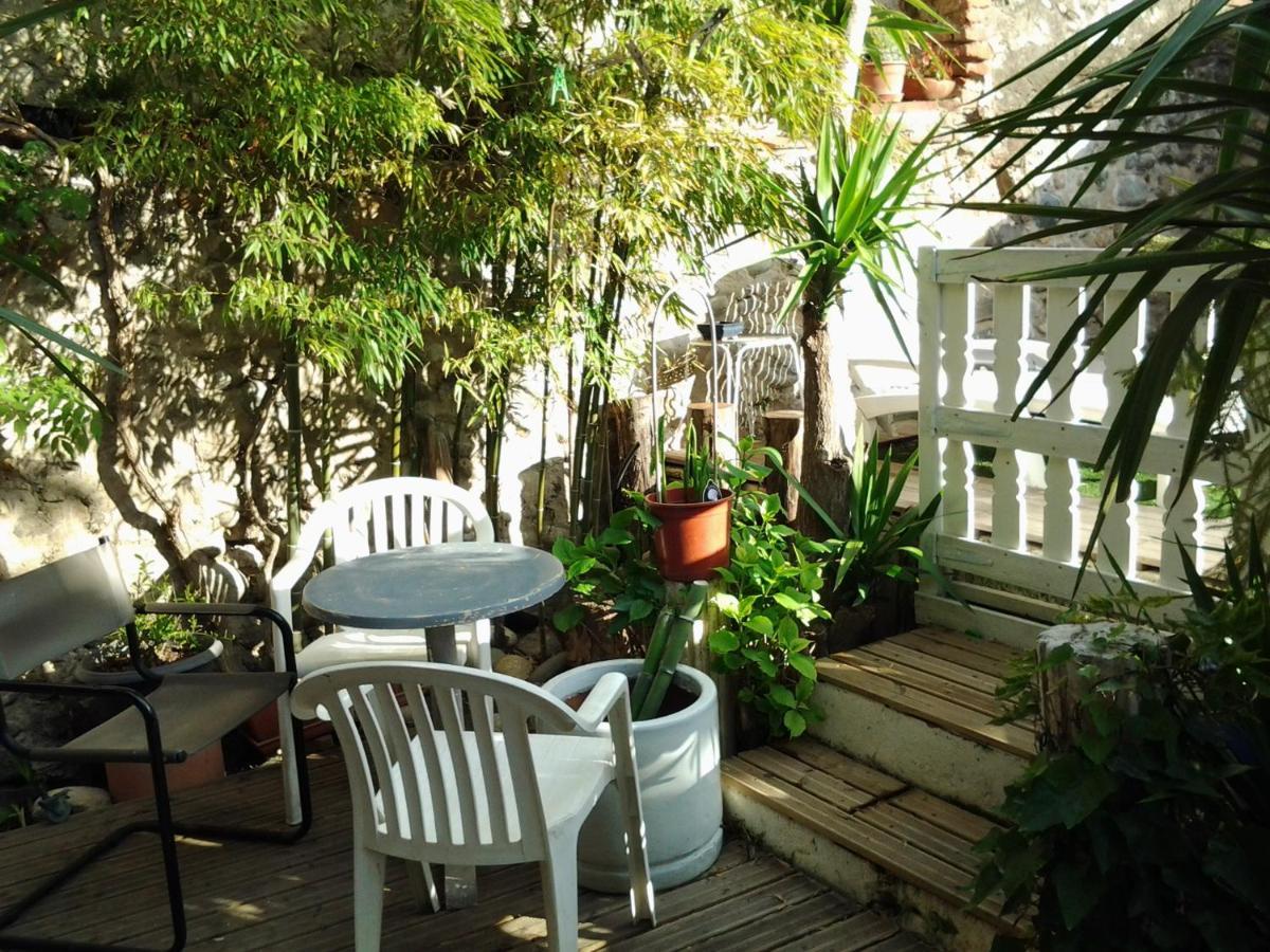BELLE MAISON DE CARACTERE DE VILLAGE et STUDIO PISCINE Privée 9 PERS Millas Esterno foto