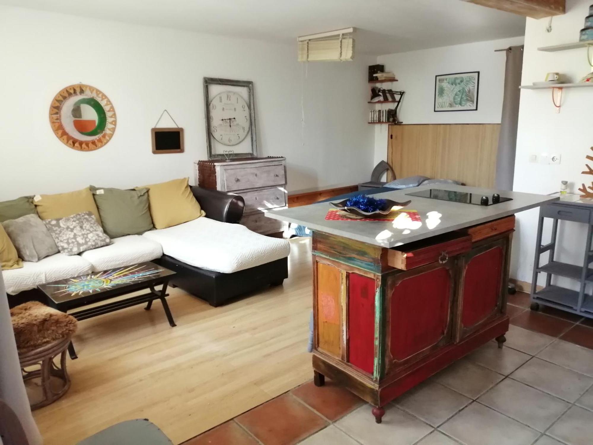 BELLE MAISON DE CARACTERE DE VILLAGE et STUDIO PISCINE Privée 9 PERS Millas Esterno foto