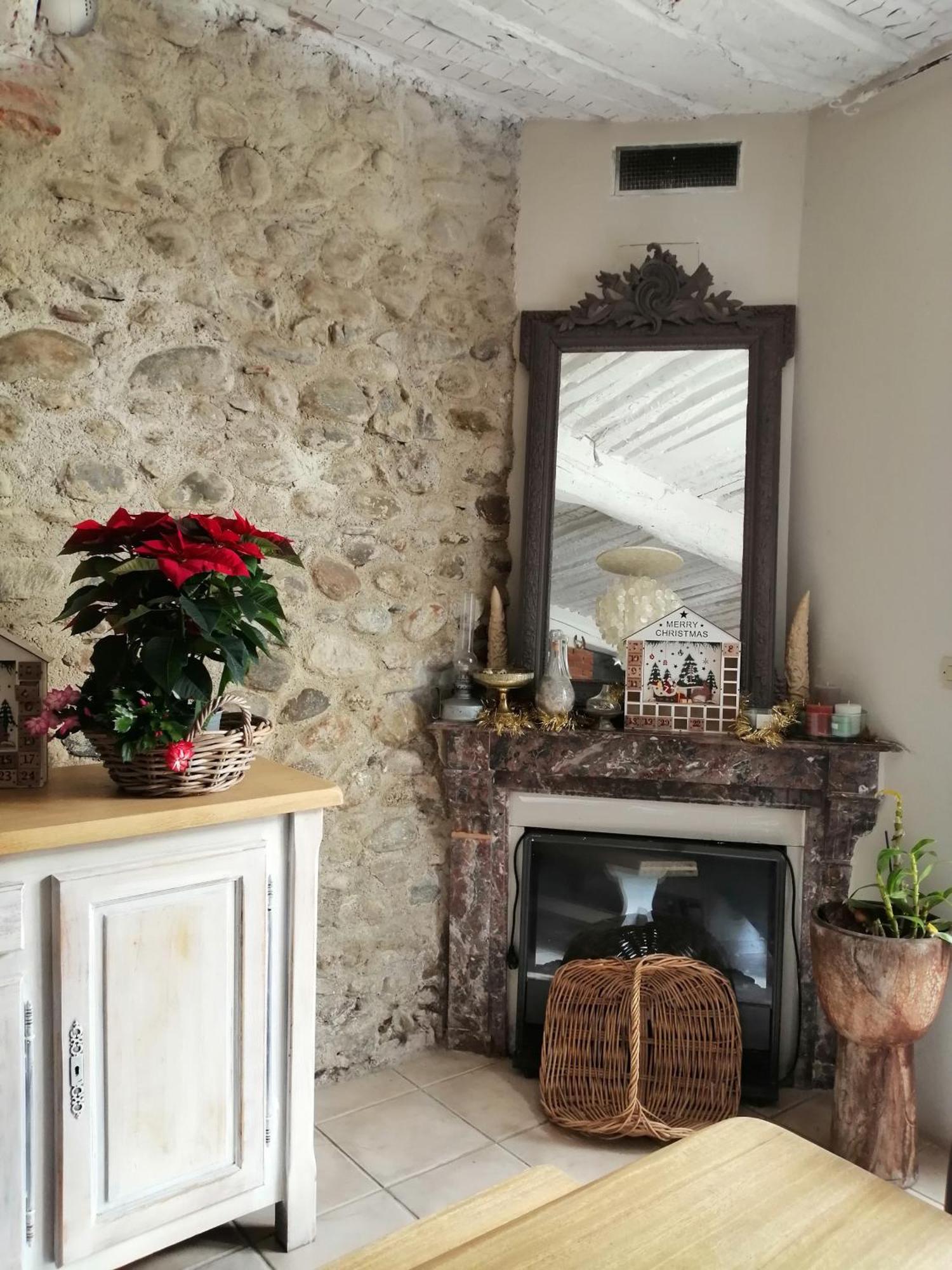 BELLE MAISON DE CARACTERE DE VILLAGE et STUDIO PISCINE Privée 9 PERS Millas Esterno foto