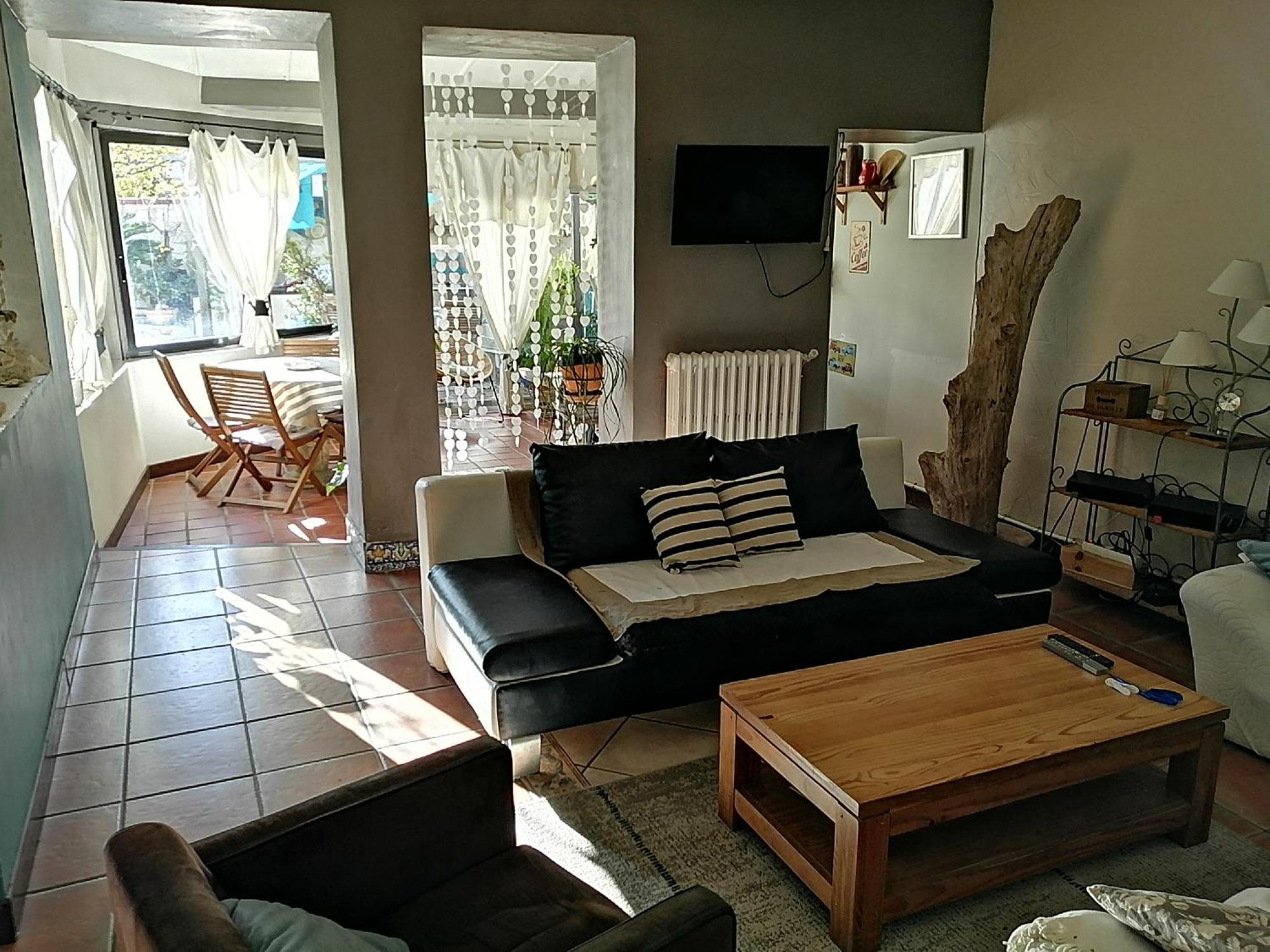 BELLE MAISON DE CARACTERE DE VILLAGE et STUDIO PISCINE Privée 9 PERS Millas Esterno foto